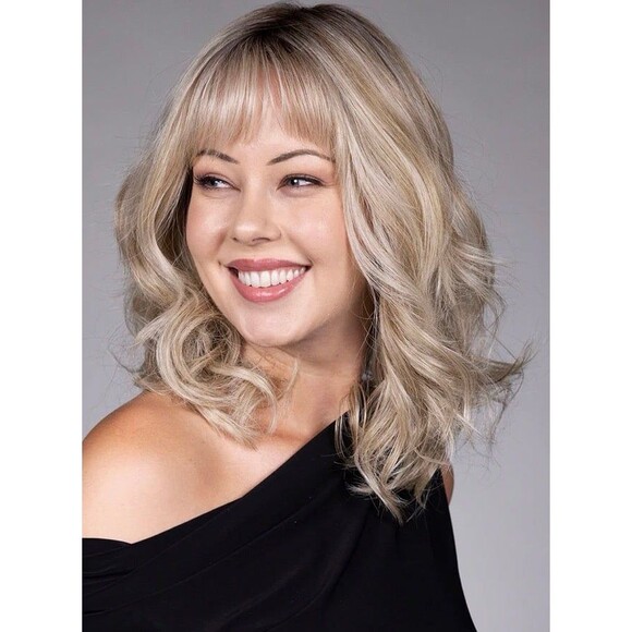 Belle tress “Simone” Lux SE Wig color Sparkling Champagne  Handtied cap New main image 5